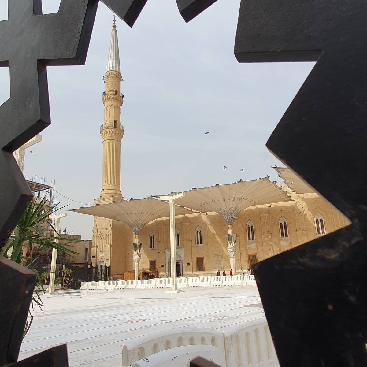 A Mosque.