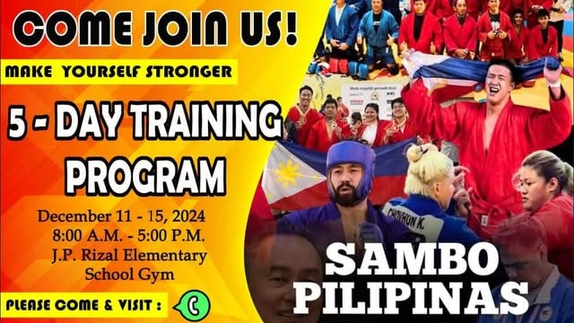 Pilipinas Sambo eyes more training programs 