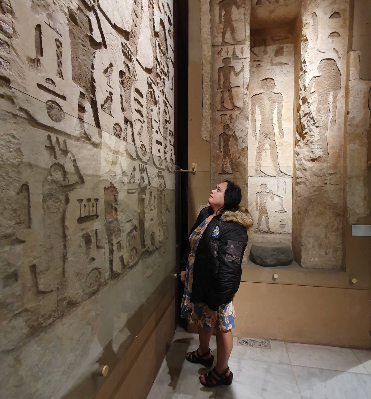Silent tales of the hieroglyphs.