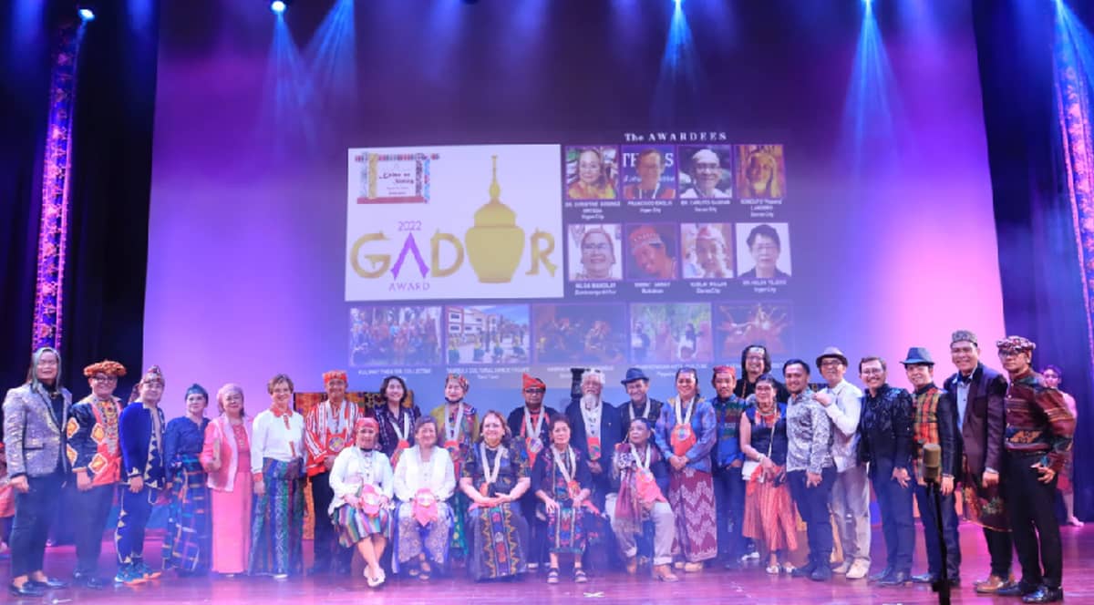 Kaisa sa Sining partners at the Mindanao Gador Awards.