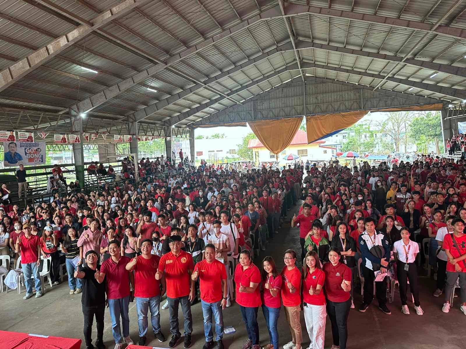 Bong Go highlights education's importance, aids Pampanga students

