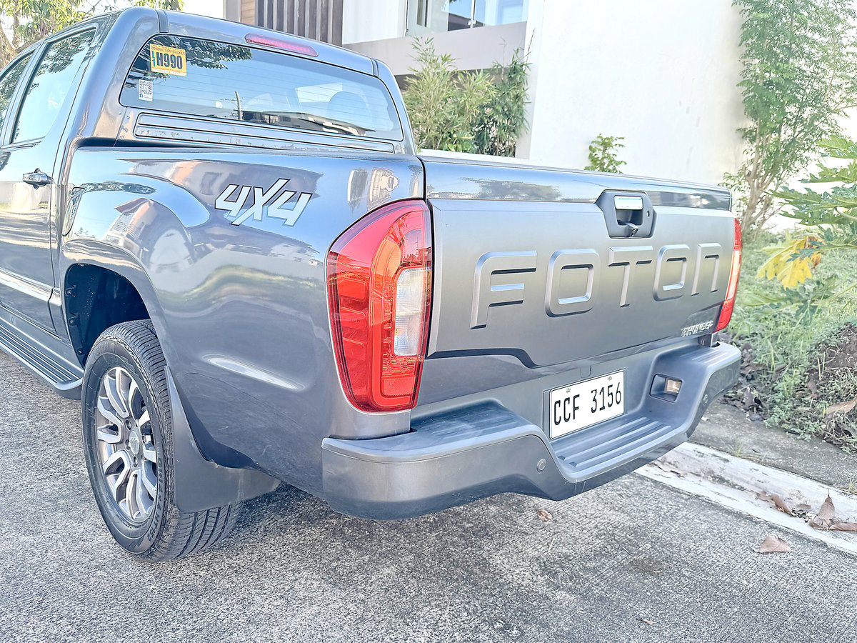 There’s no denying that Foton did a marvelous job in making sure that the Thunder will stand out.