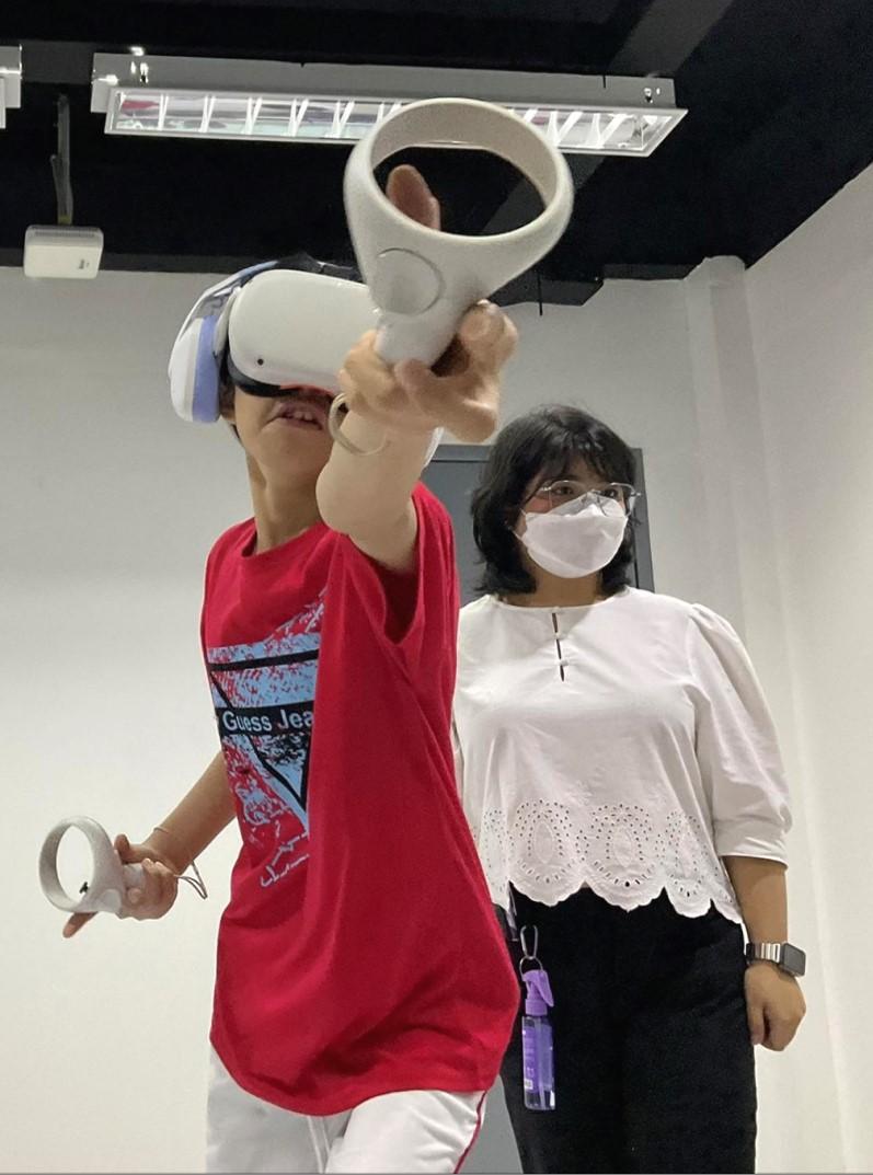 Virtual reality game developed for cerebral palsy patients