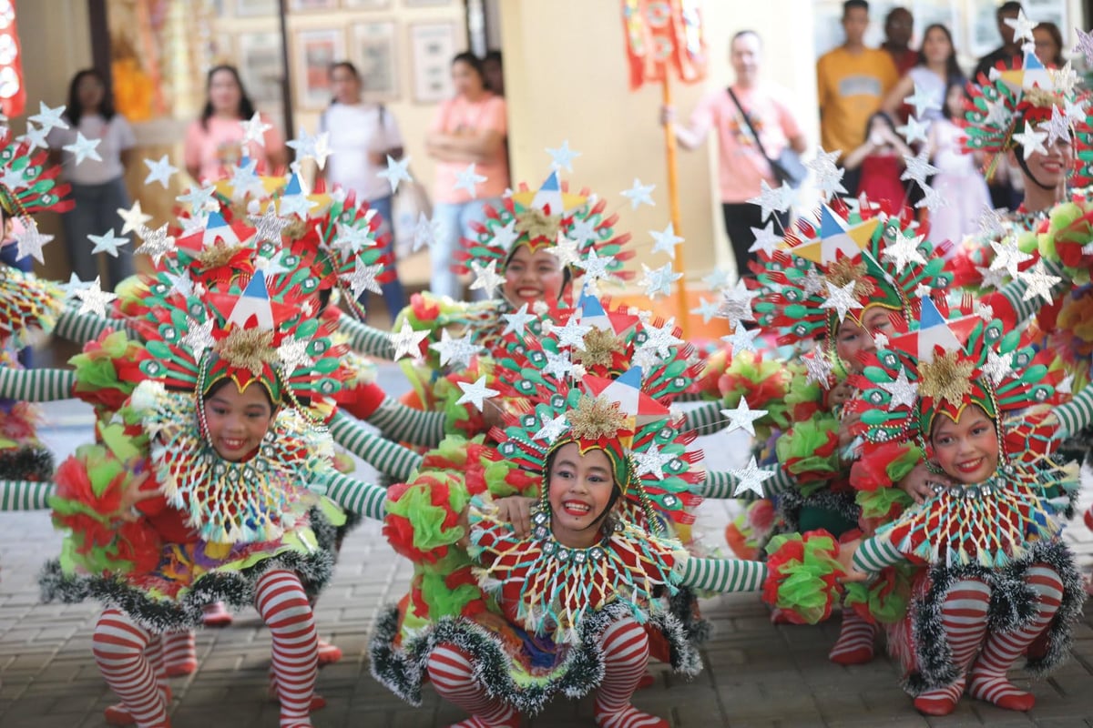 CAA Elementary School
showcased their graceful moves,
creative costumes, and props, making
them the champion of the Street Dance
Competition during the 15th Street
Dance Competition at the Las Piñas
Parol Festival 2024