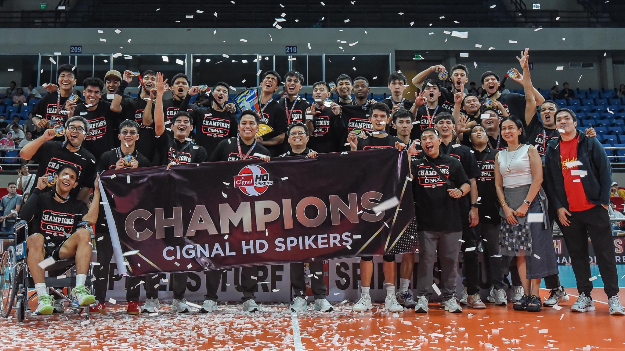 Experience keys Cignal’s Spikers’ Turf success