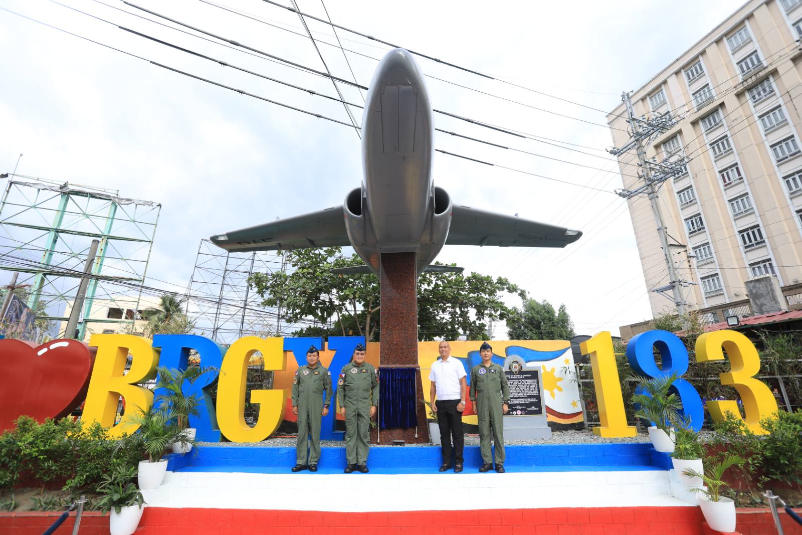 Decommissioned aircraft donated to Pasay village