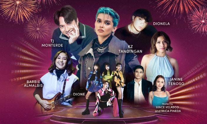 KZ Tandingan and TJ Monterde to headline Eastwood City New Year Countdown