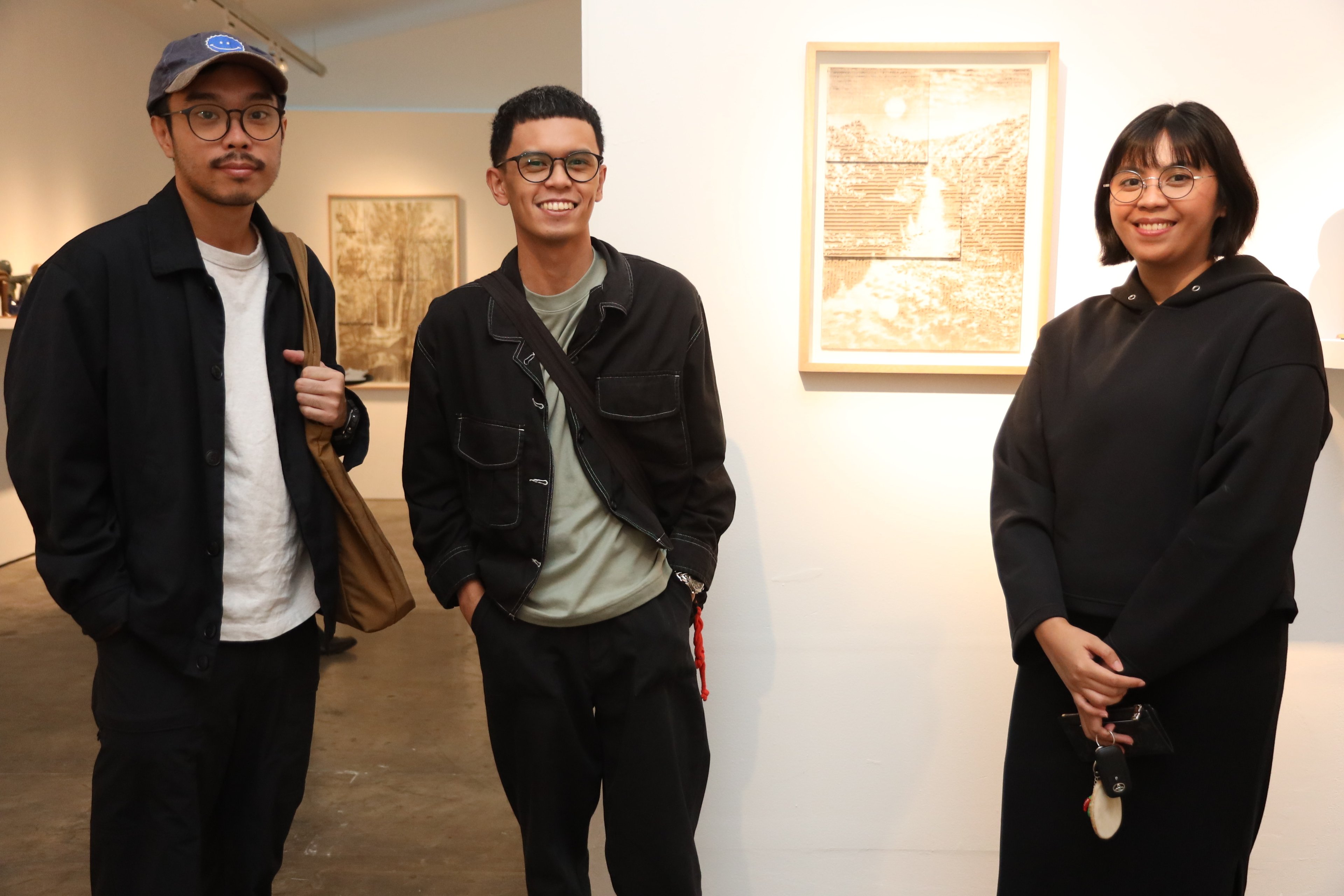 Lorenzo Angeles, Bien Zapoteza and Anna Cabasan.