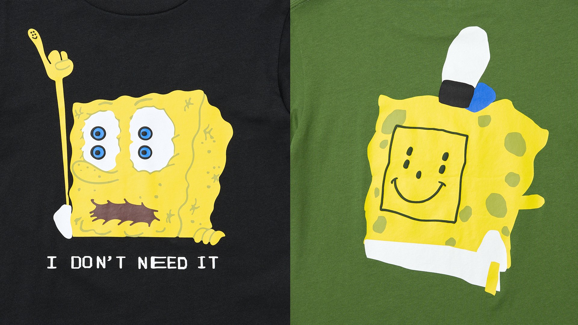 Bikini bottom hits the streetswear