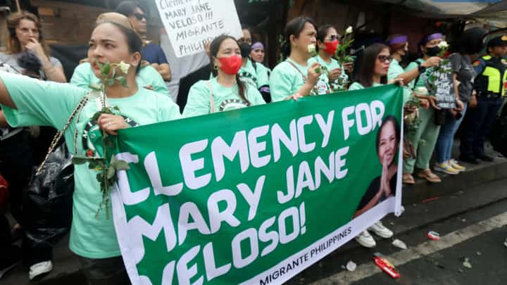 Groups pushed for Mary Jane Veloso's clemency. Photo Analy Labor