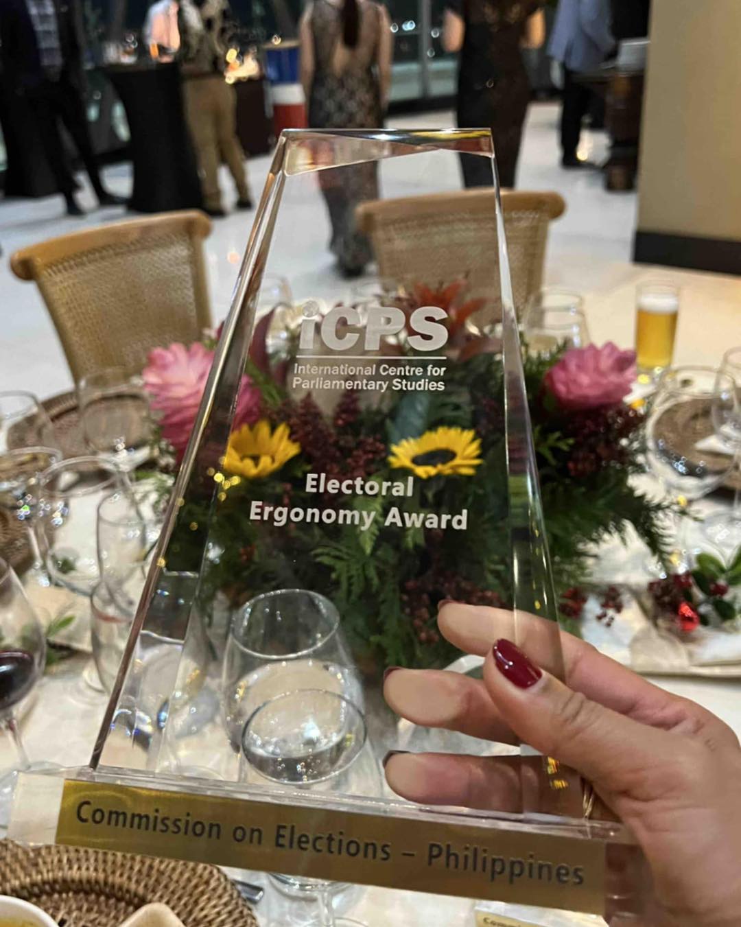 Comelec wins Election Commission of the Year at ICPS Int’l Awards