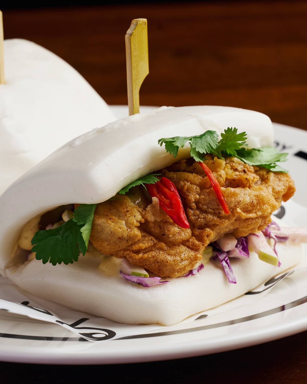 Fried Chicken Bao.