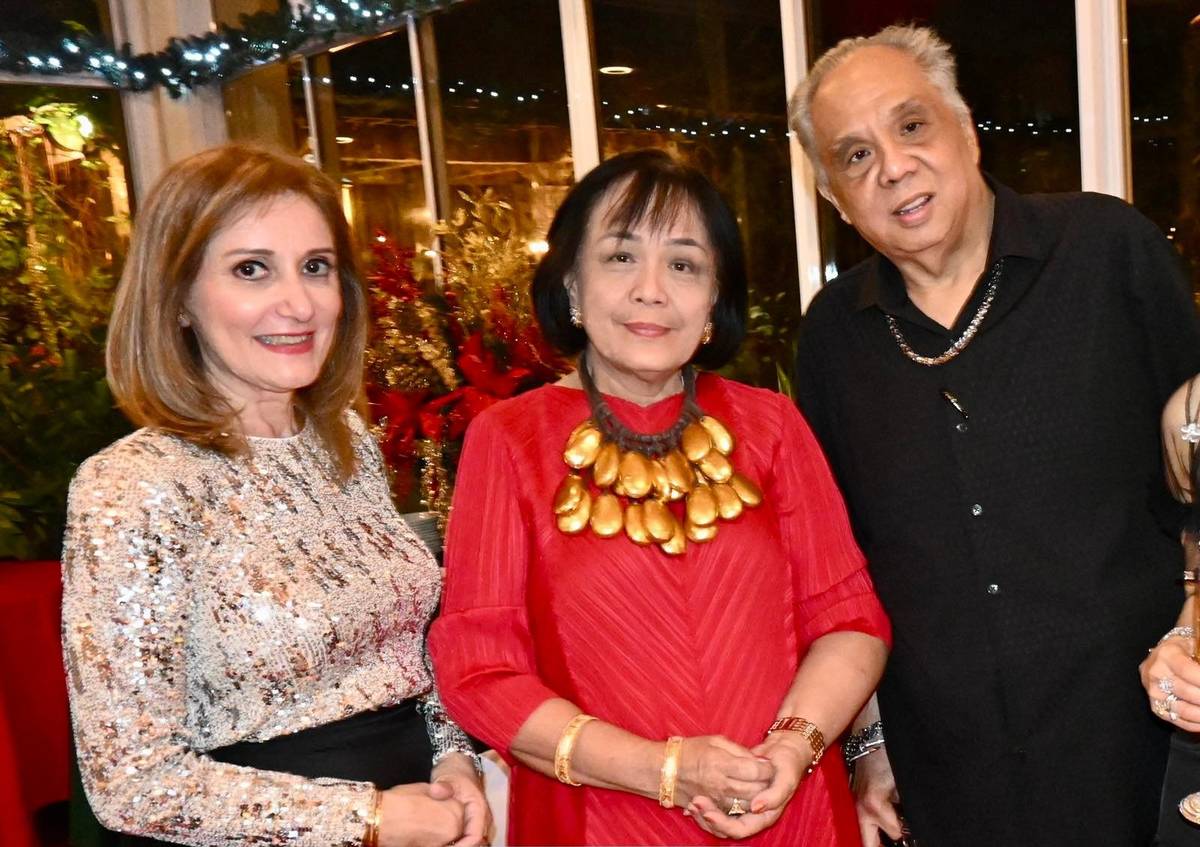 Georgette Wilson, Marivel Carandang and Gerald Ramirez.