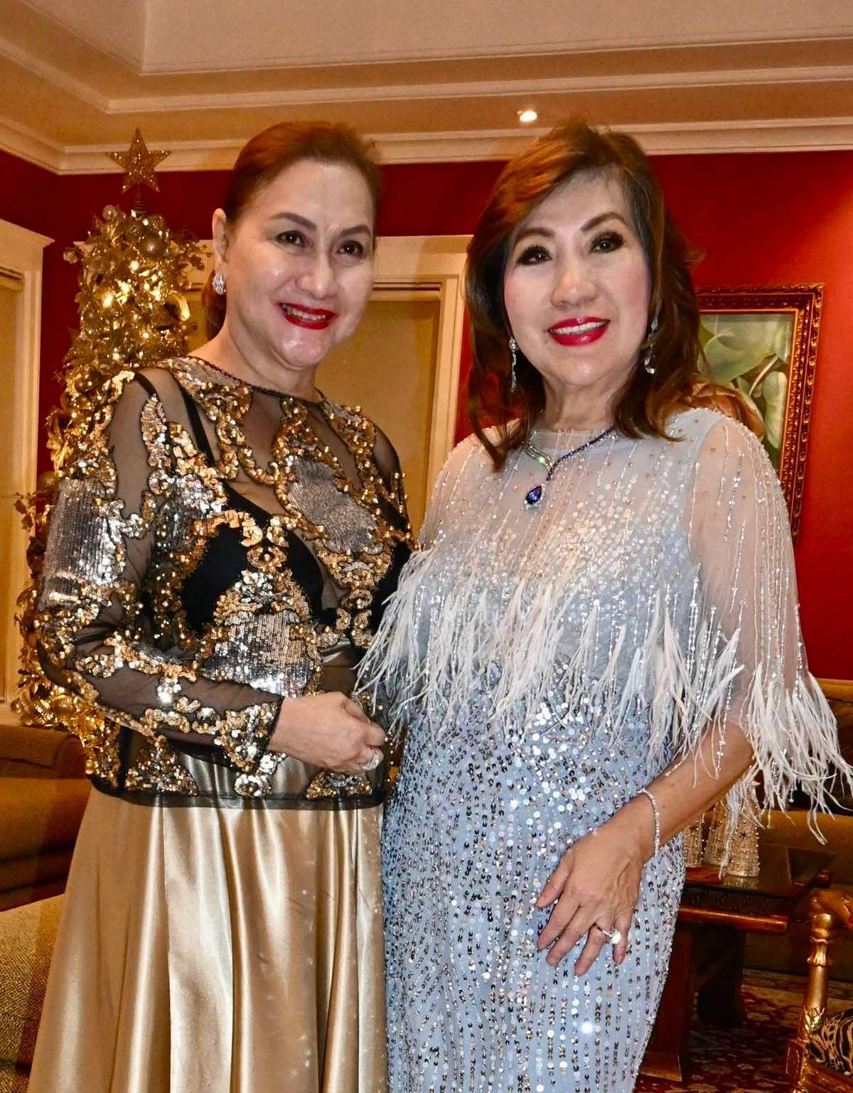 Chuchi Villar and Connie Haw.