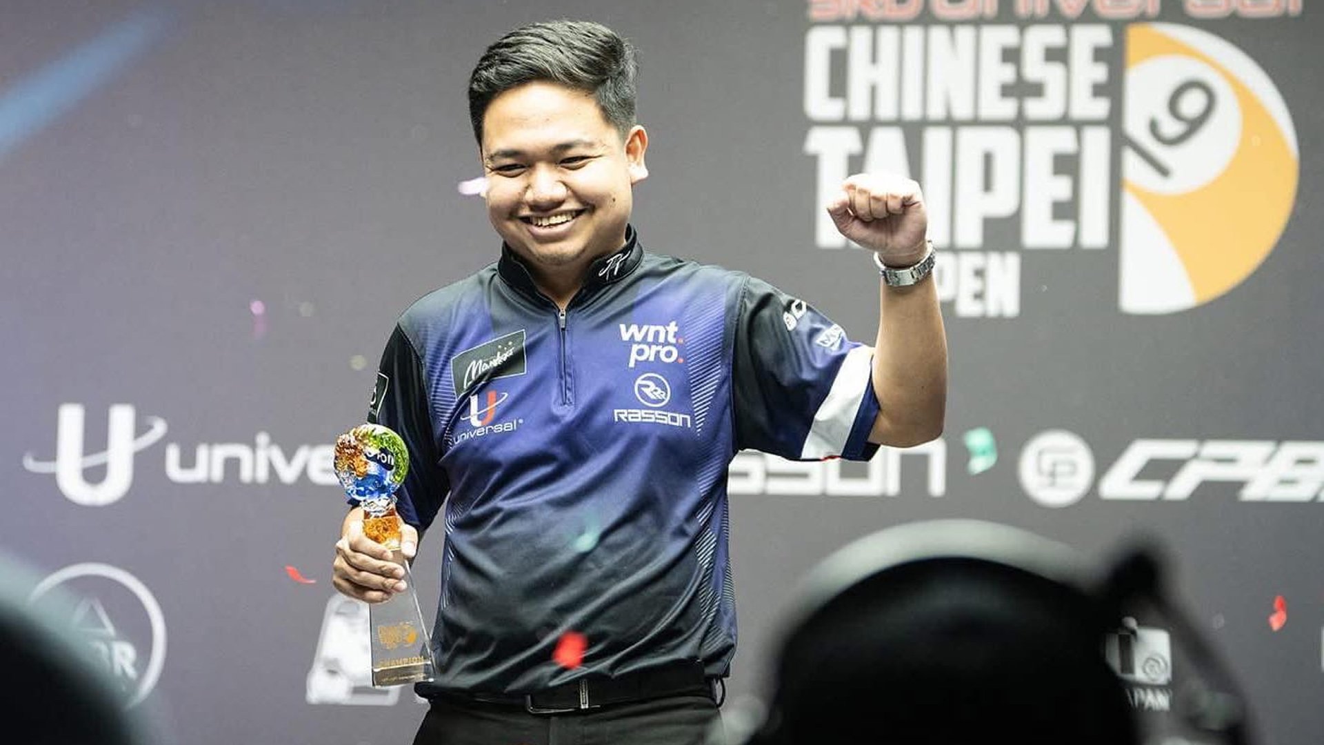 Roda bags Taipei Open crown