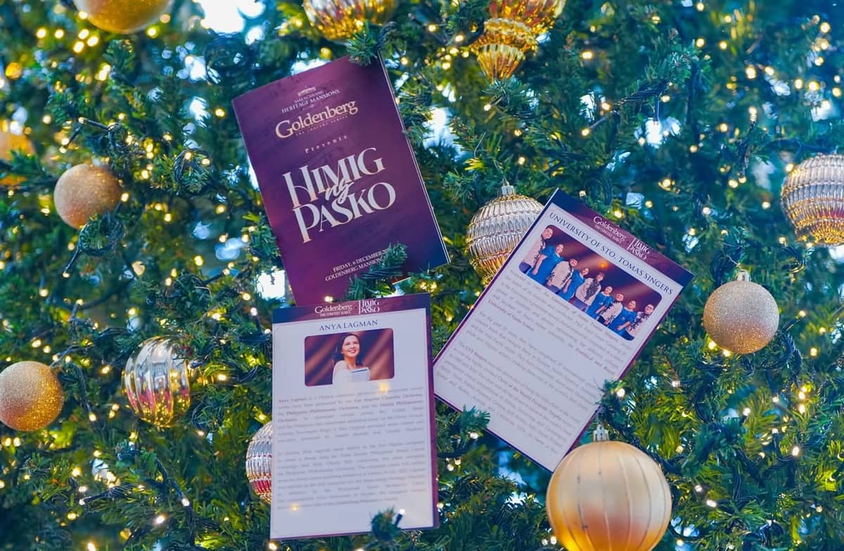The ‘Himig ng Pasko’ pamphlet.