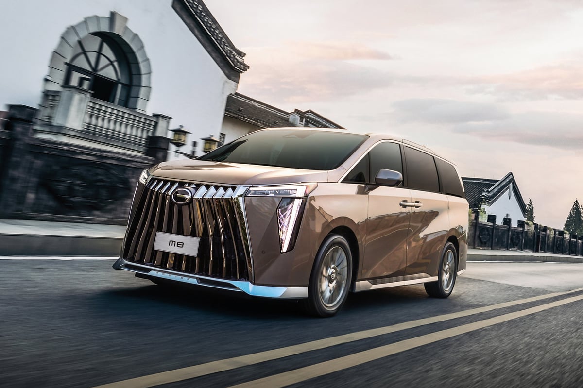 The GAC M8 commands the road with luxury and presence.