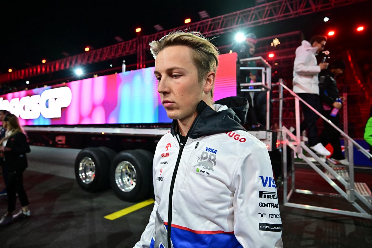 Liam Lawson of New Zealand fulfills his lifelong dream of racing for Red Bull together with world champion Max Verstappen.