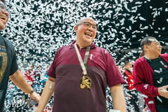 GOLD STANDARD: Monteverde, architect of UP success, raises bar high