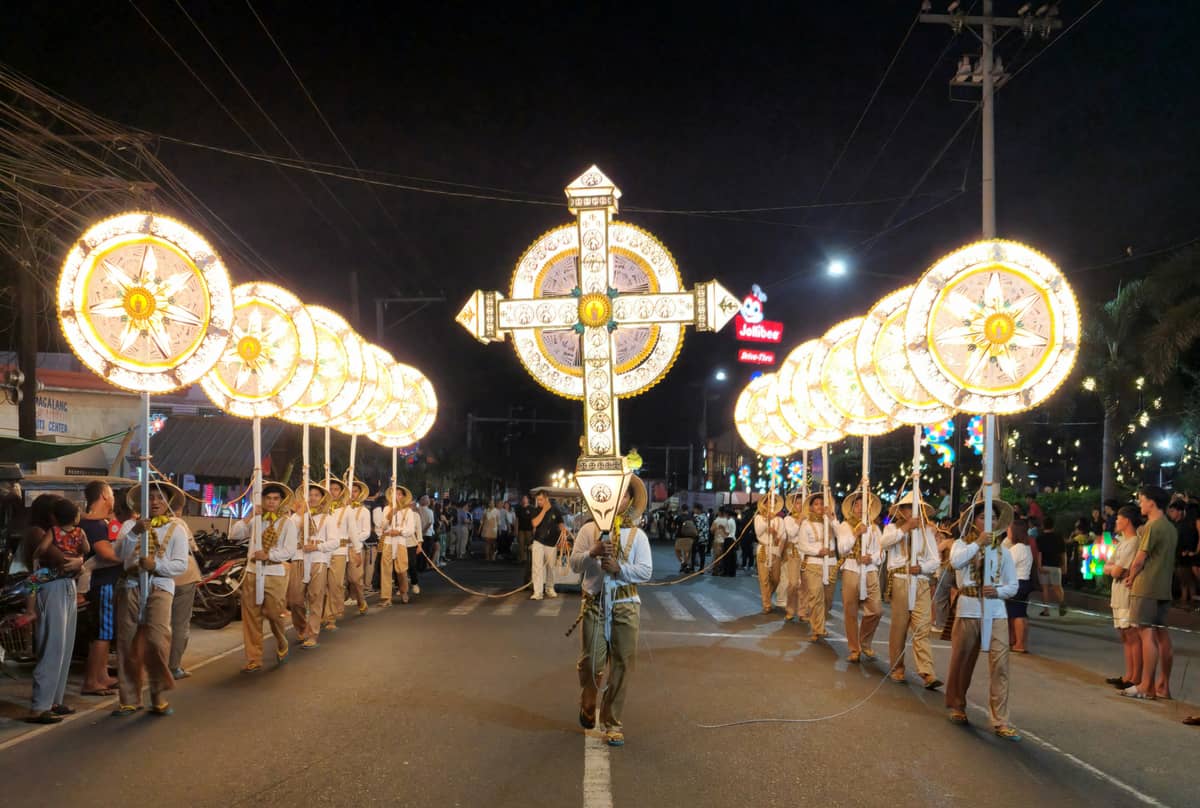 The San Ildefonso lubenas group at the ‘Ing Banal a Batuin ning Magalang.’