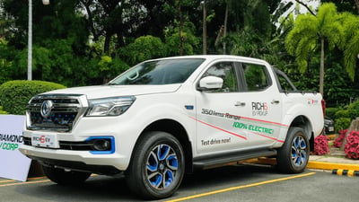 Dongfeng’s Rich 7, Rich 6 EV conquer Caliraya’s trails