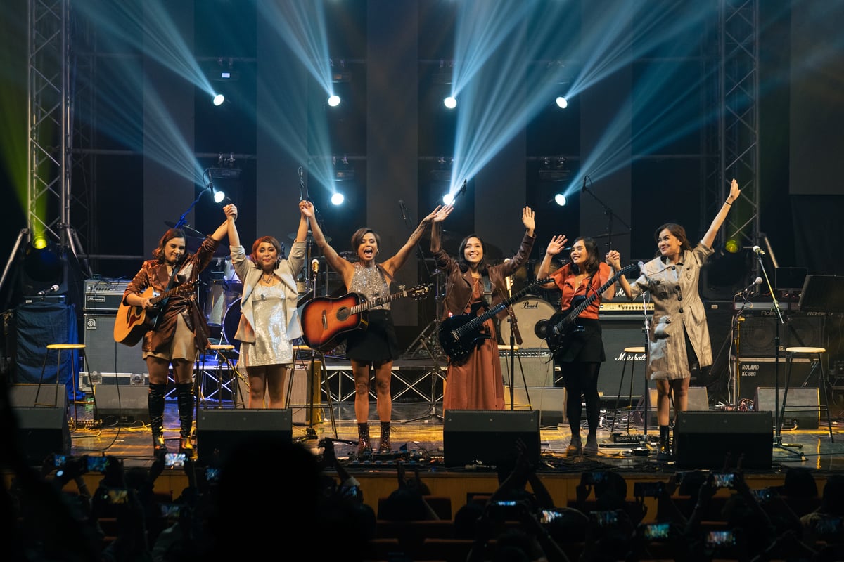 Pinoy rock queens reunite for concert
at Newport World Resorts