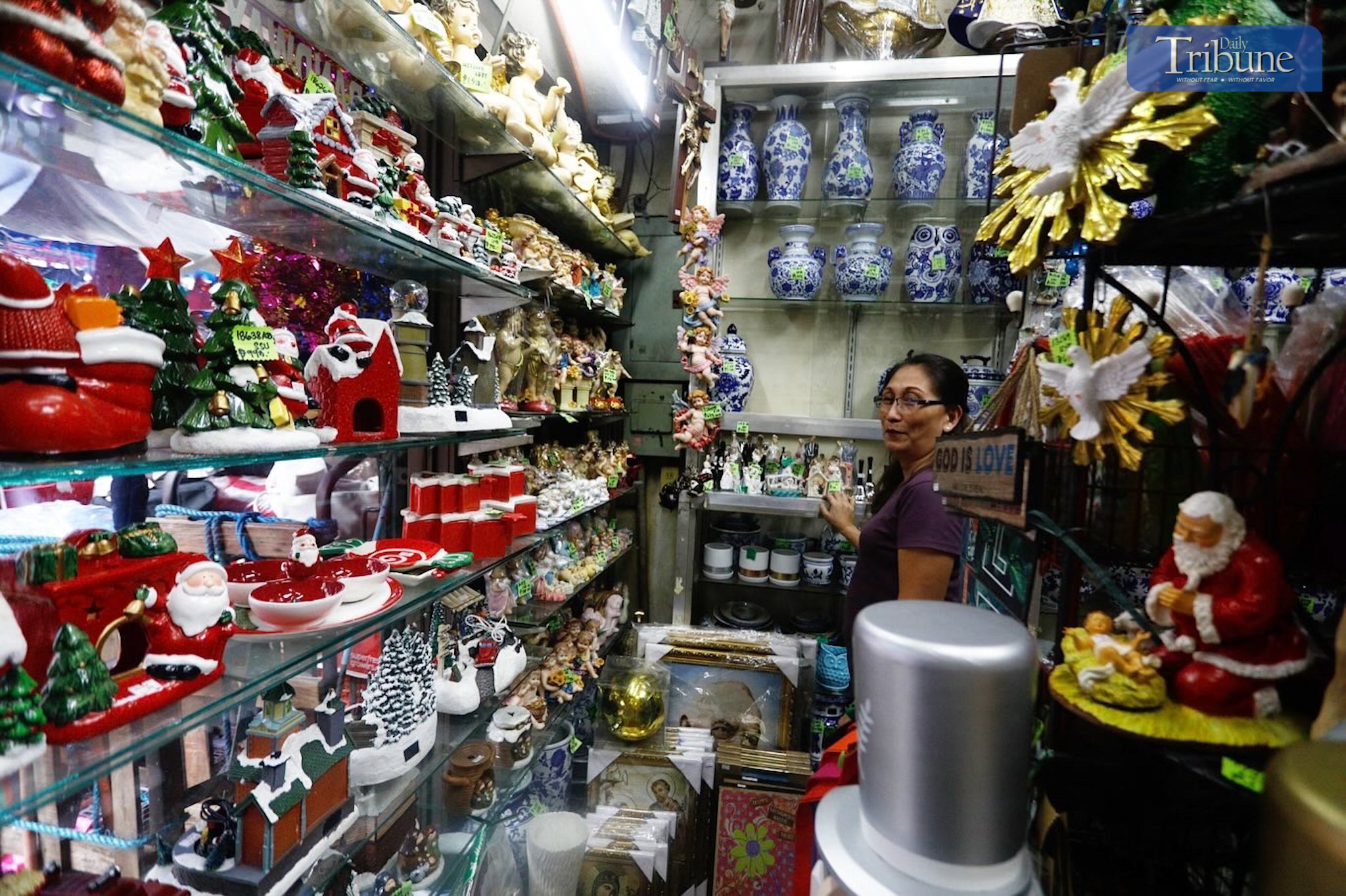 Christmas and Christian figurines in Divisoria
