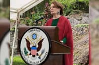 (FILE PHOTO) US Ambassador to the Philippines MaryKay Carlson