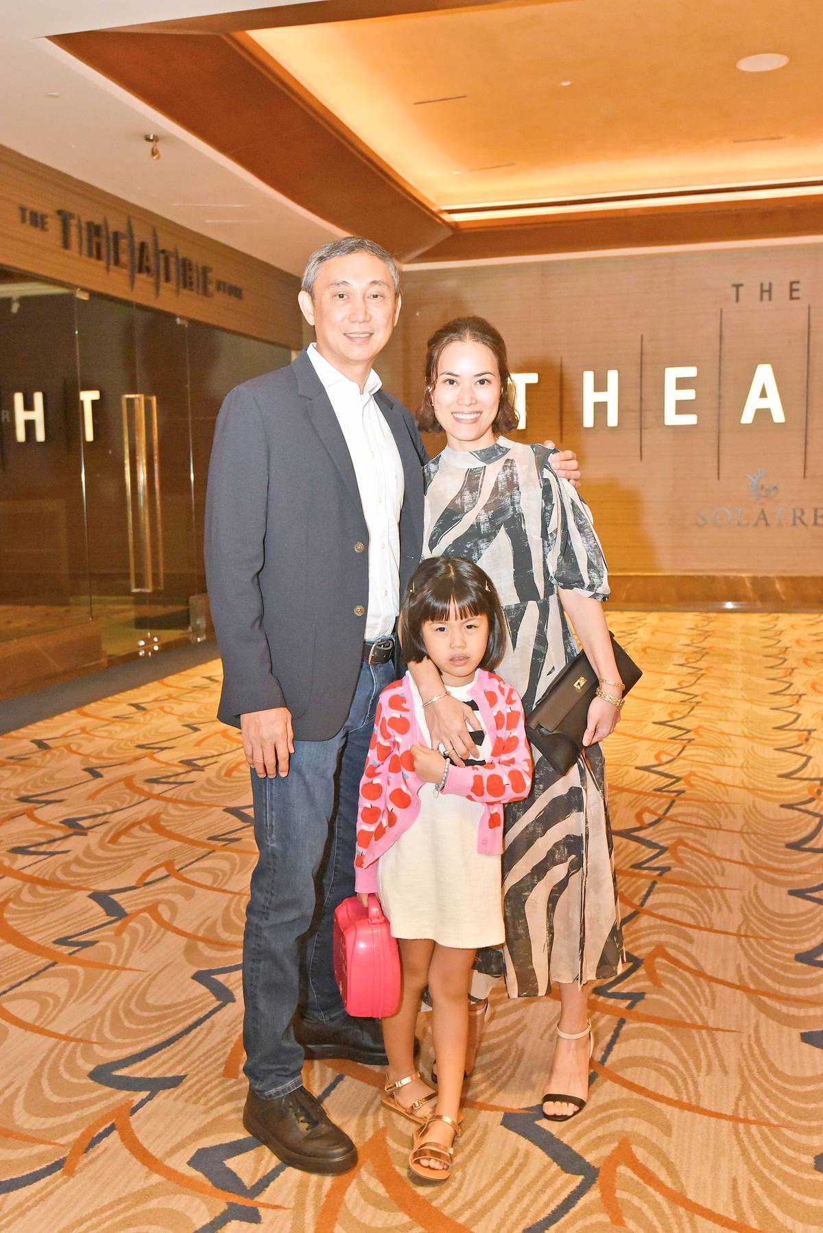 Rommel, Olivia and daughter Kirsten Panganiban.