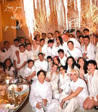 Anne Curtis hosts white Christmas party for her team