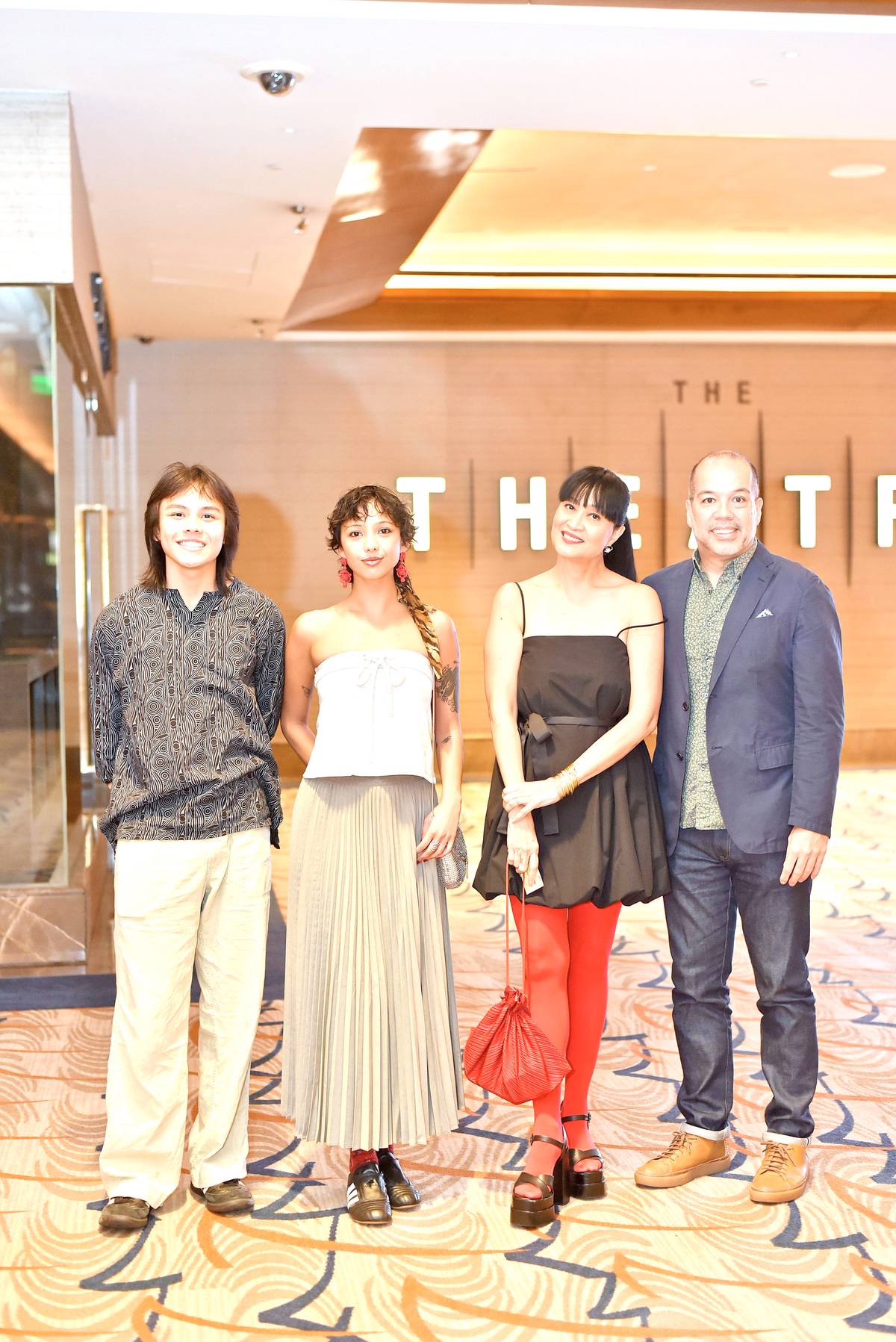 Kai and Jaime Hafner with Myrza Sison and Andrej Wisniewski