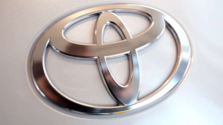 A Toyota logo is seen on a Prius hybrid offered for sale at a dealership on February 06, 2024 in Chicago, Illinois. The Japanese carmaker is forecasting record profits driven by its strong sales of hybrid vehicles. Scott Olson/Getty Images/AFP
SCOTT OLSON / GETTY IMAGES NORTH AMERICA / Getty Images via AFP