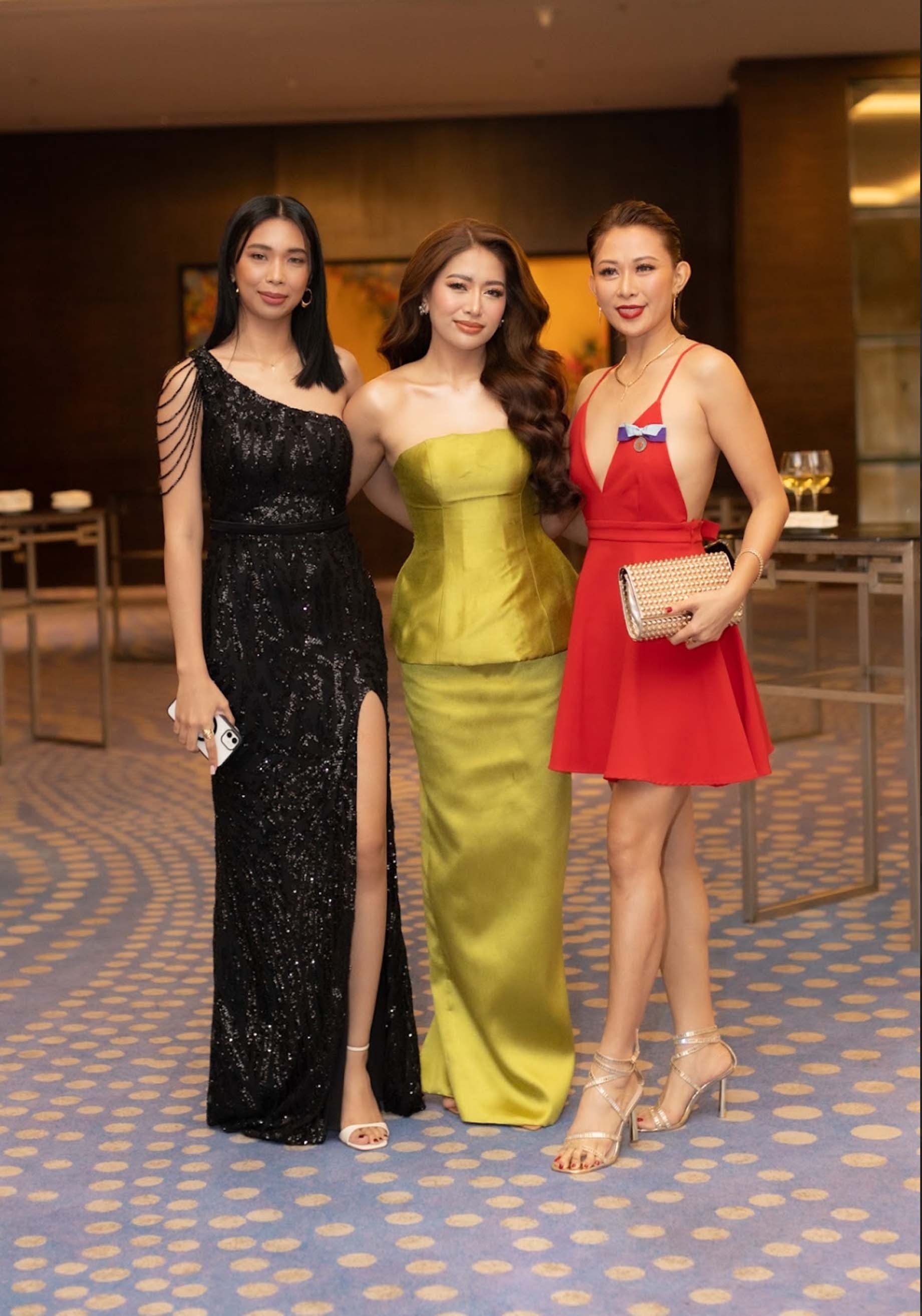 Gale Dy, Jen Mayol and Lorie Ann Lanorias.