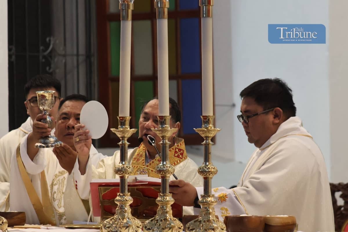 Celebrating Christmas Vigil mass