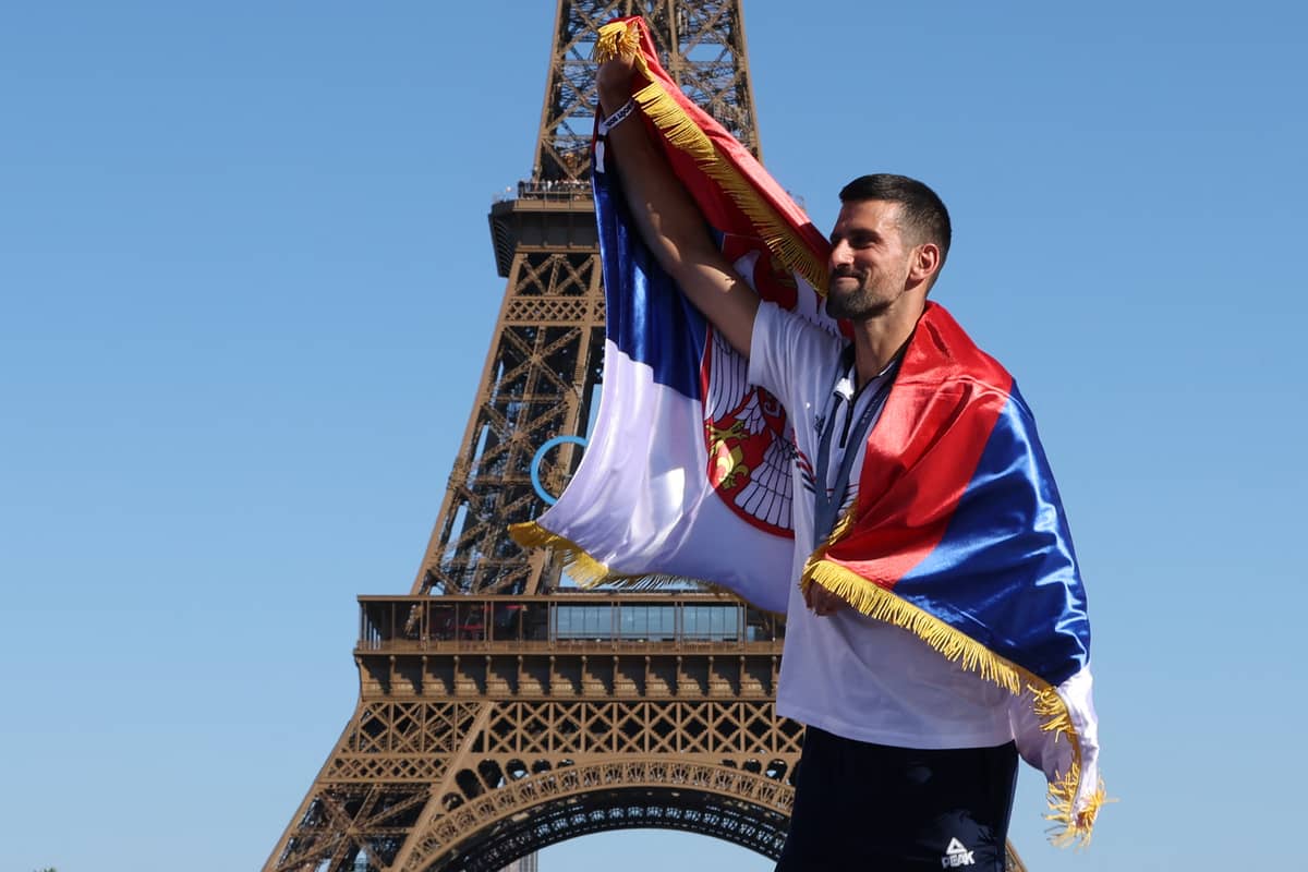 Novak Djokovic adds an Olympic gold medal to his collection of accolades.