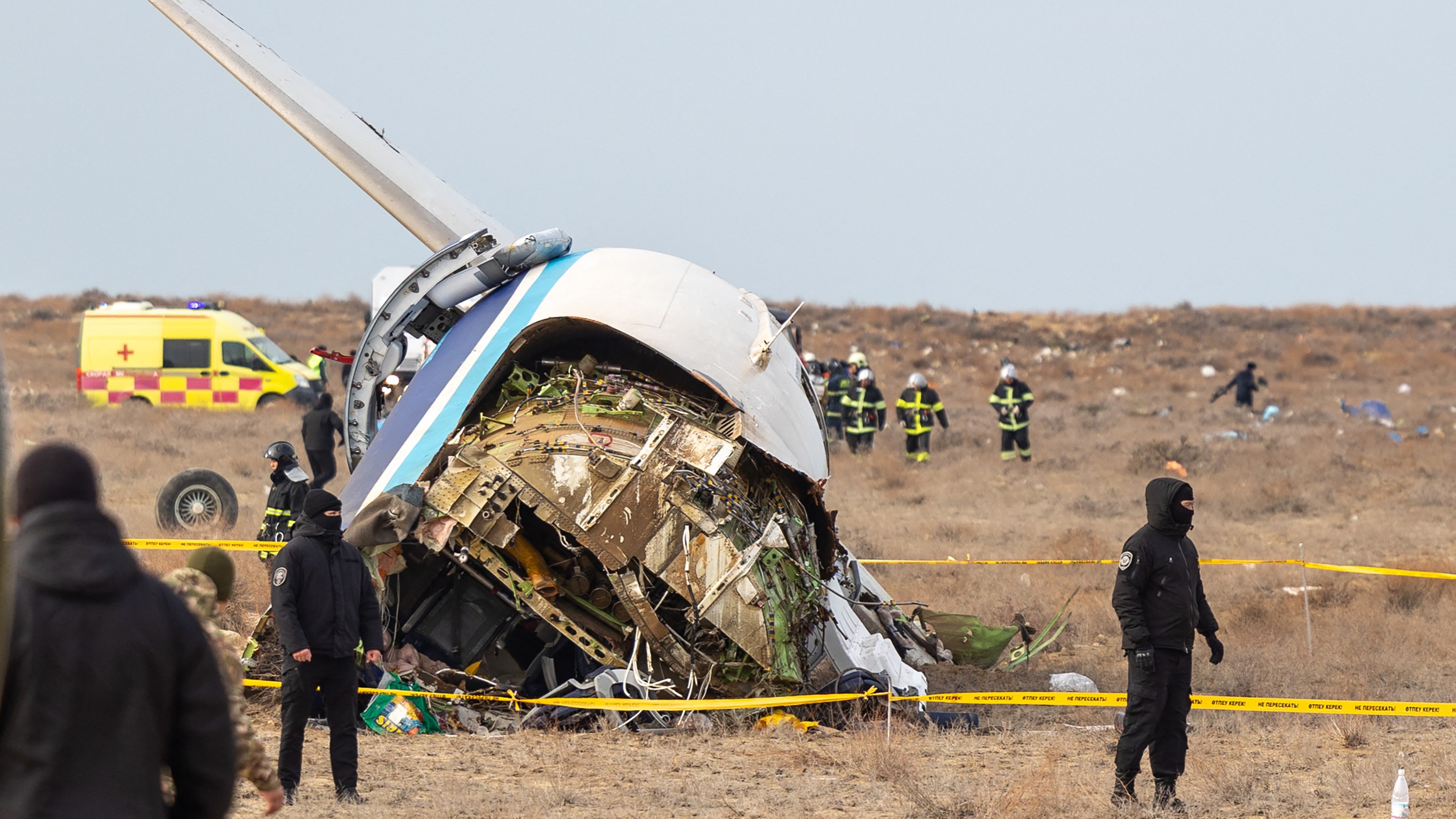 Update: 32 survivors as Azerbaijani jet crashes in Kazakhstan