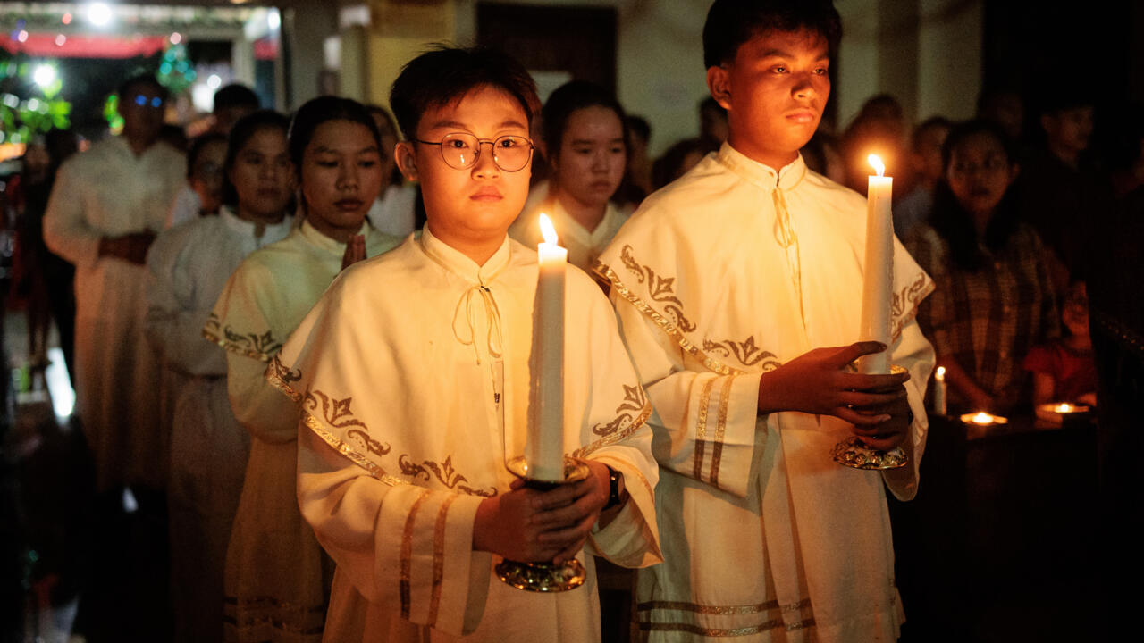 Catholics in Indonesia’s Sharia stronghold mute Mass 
