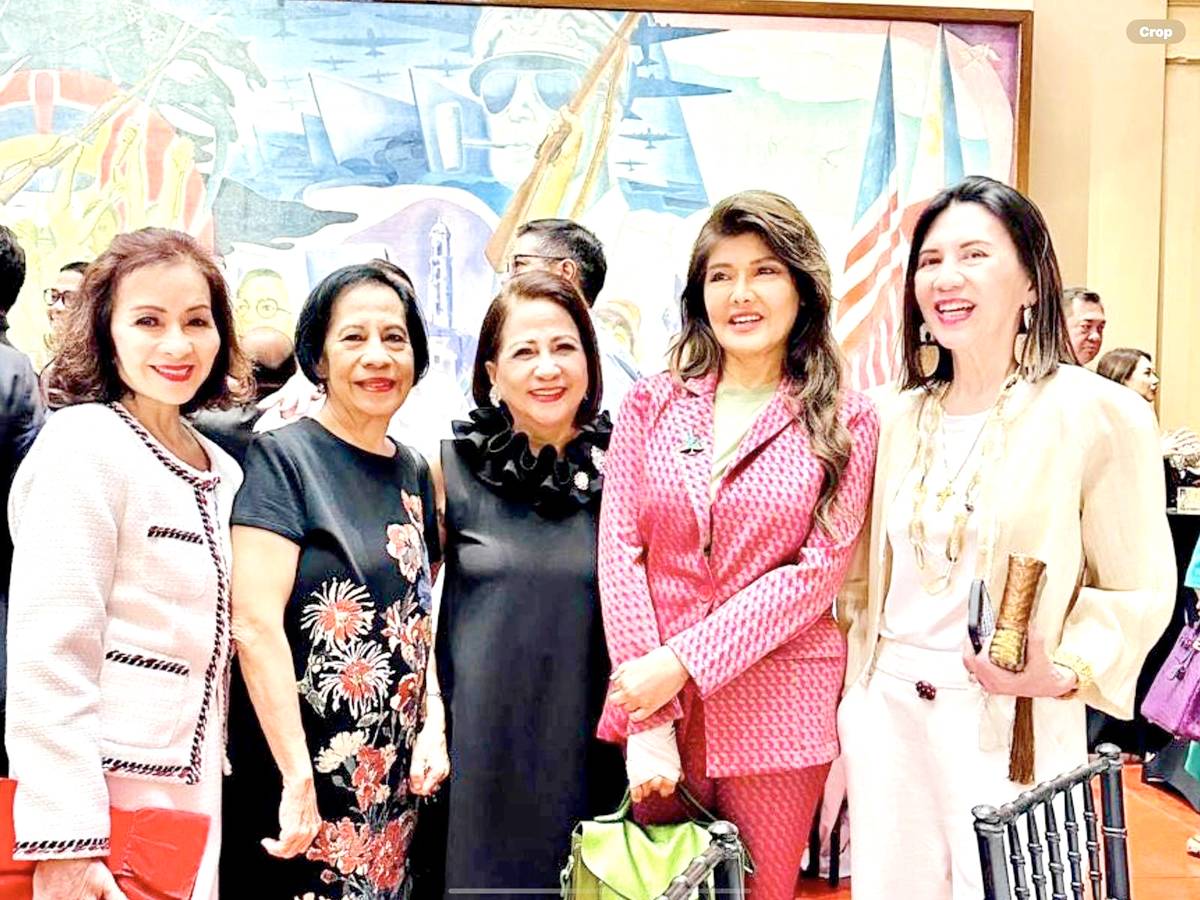 Ditas Antonio, Juda Liu, Dette Tan with Senator Imee Marcos and Lulu Tan Gan.