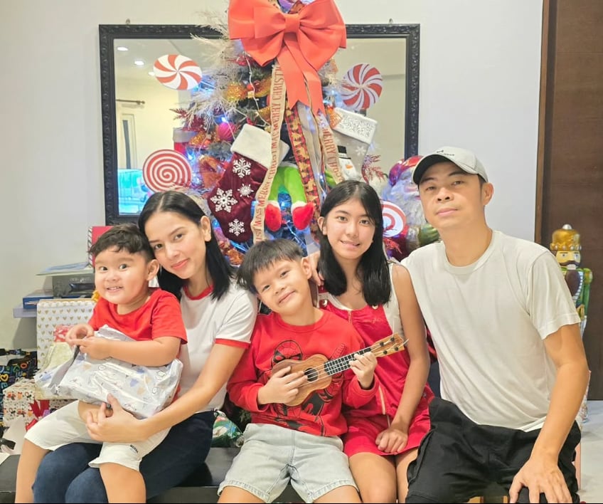 Neri Naig celebrates Christmas with family 