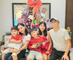 Neri Naig celebrates Christmas with family 