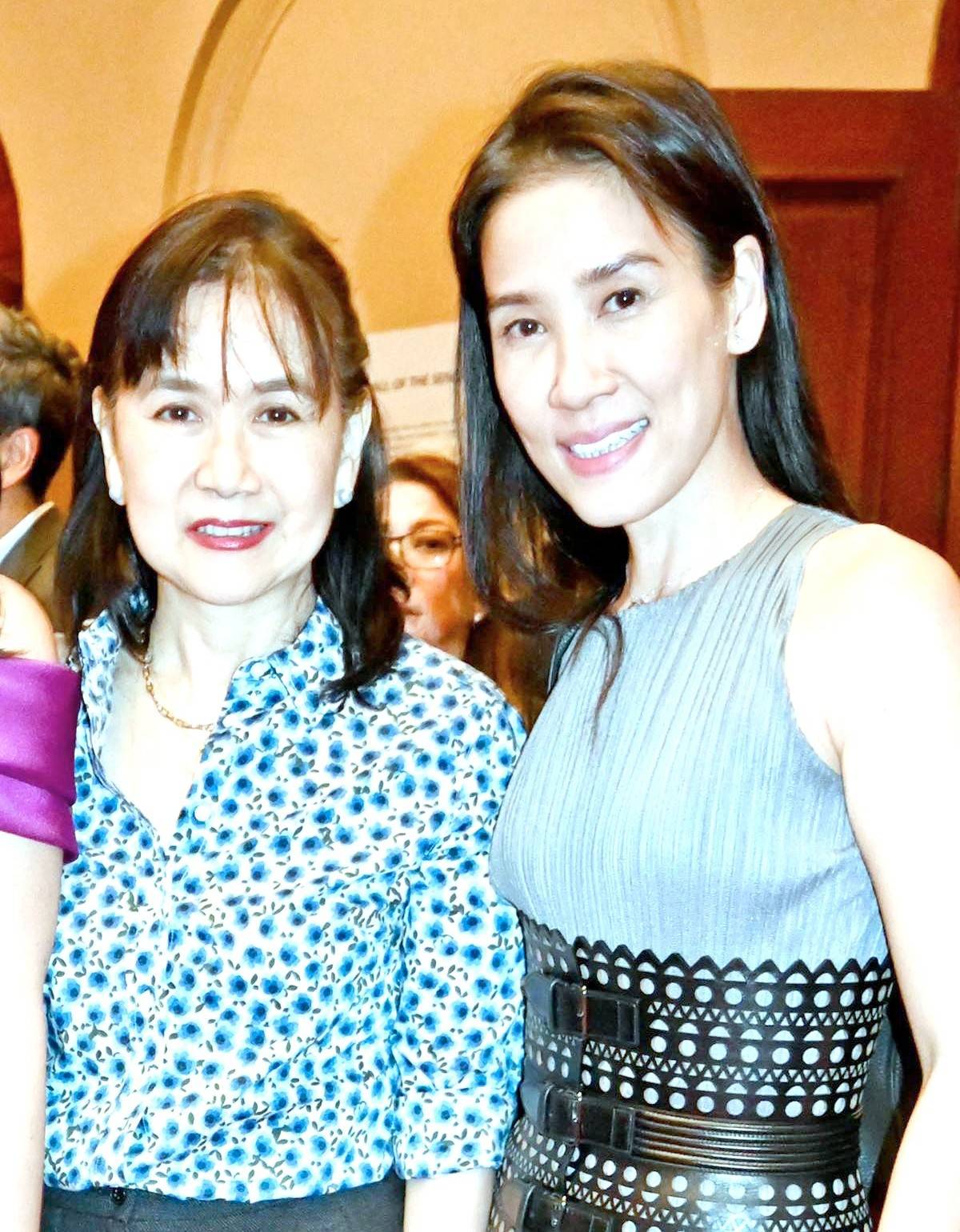 Carolyn Sy and Kathy Huang.