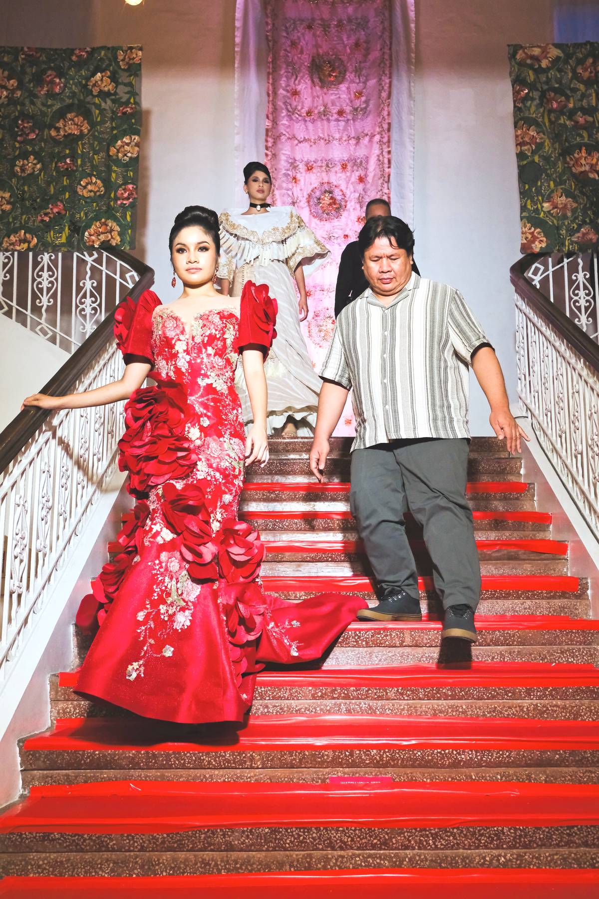 Leonard T. Geraldes and muse.