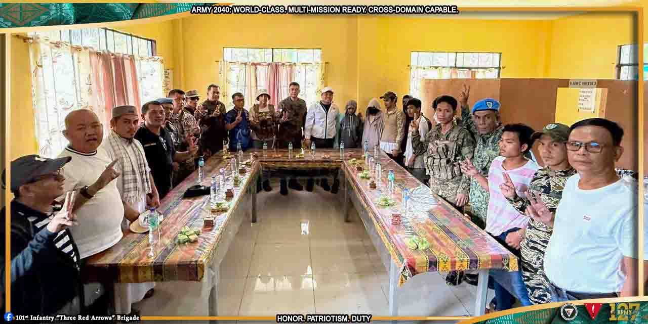 Basilan ASG members wave white flag