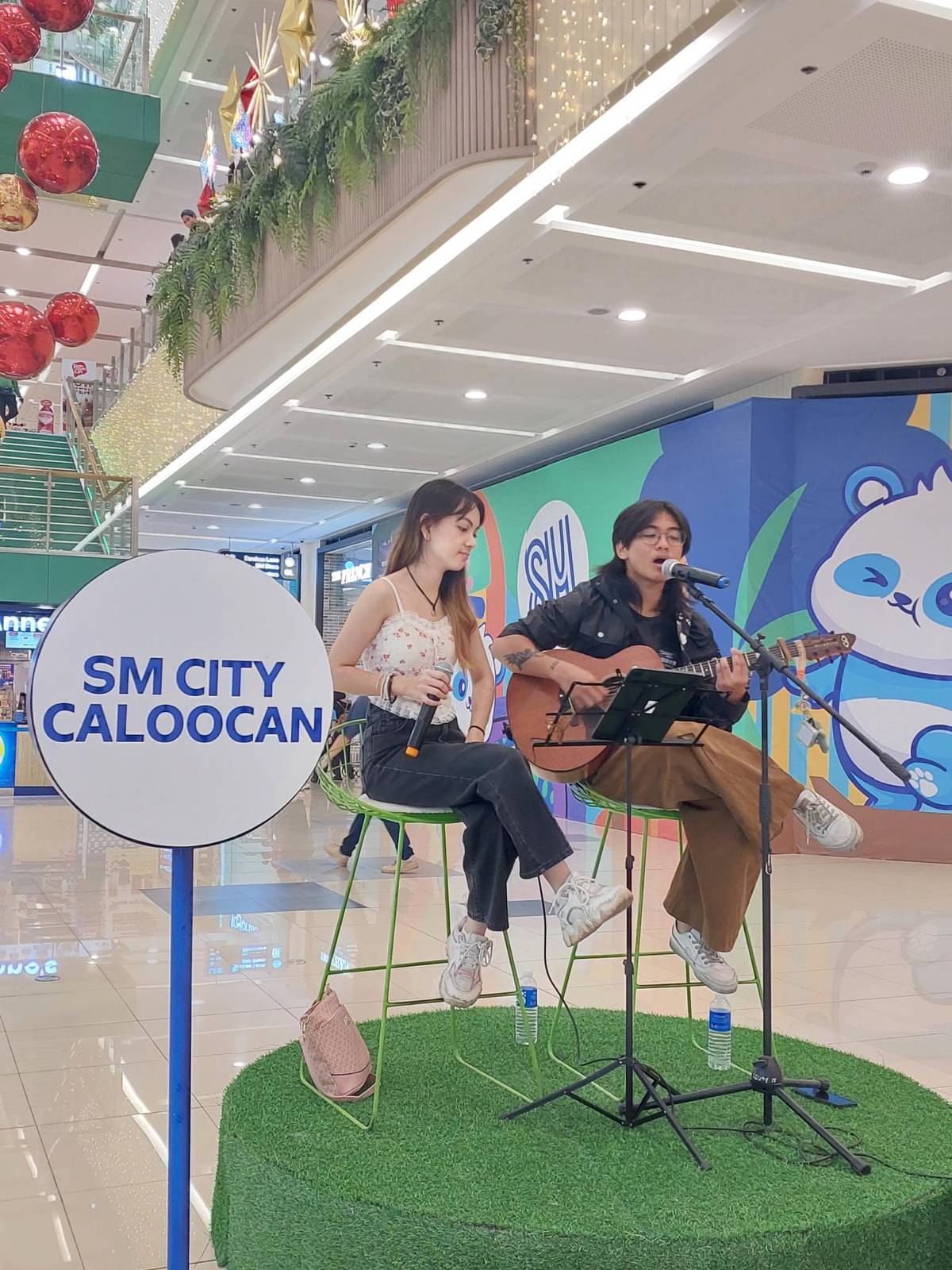 Experience the Christmas feels at SM City Caloocan.