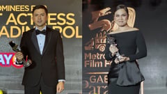 BIG WINNERS: JUDY ANN SANTOS AND DENNIS TRILLO 