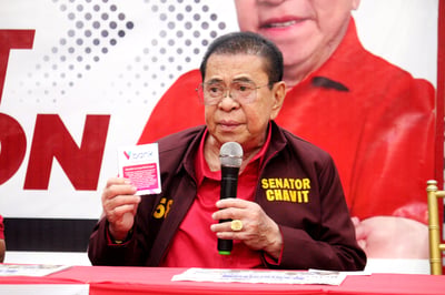 Manong Chavit says industrialization is needed for economic growth