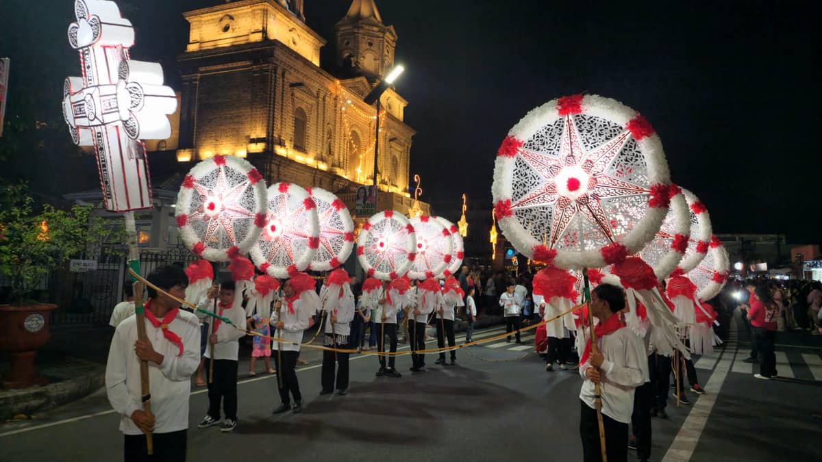 Eye-catching lanterns marked the lubenas presentation.