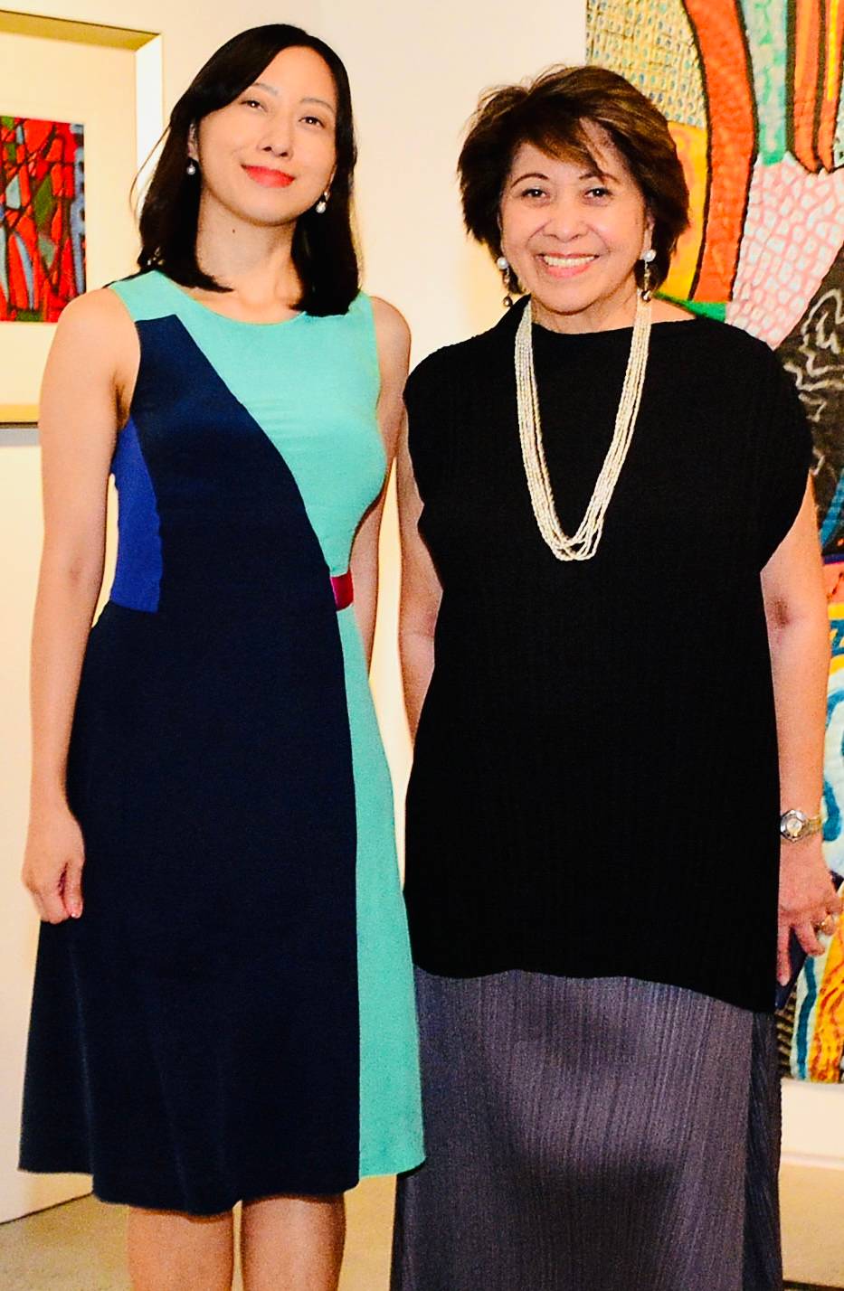Clarissa Chikiamco and Tina Colayco.