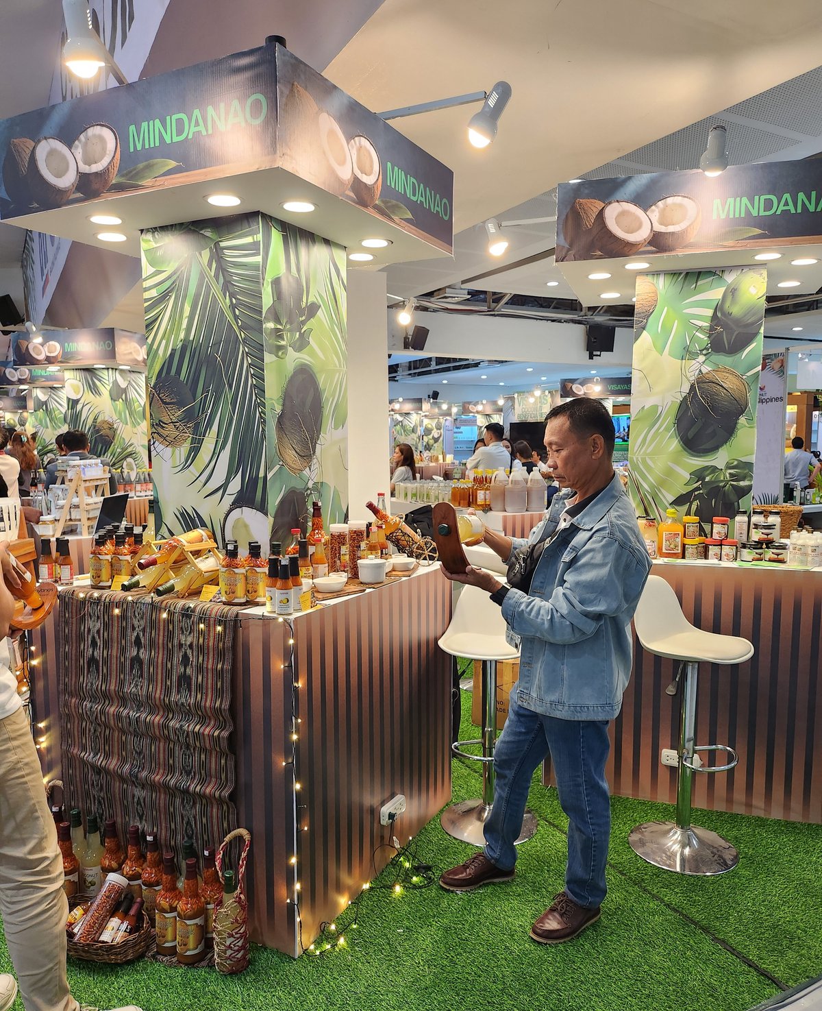 The wonders of Philippine coconut are displayed at the Department of Trade and Industry (DTI’s) Coconut Philippines Trade Fair in SM Megamall’s Megatrade Hall last December 2-4.