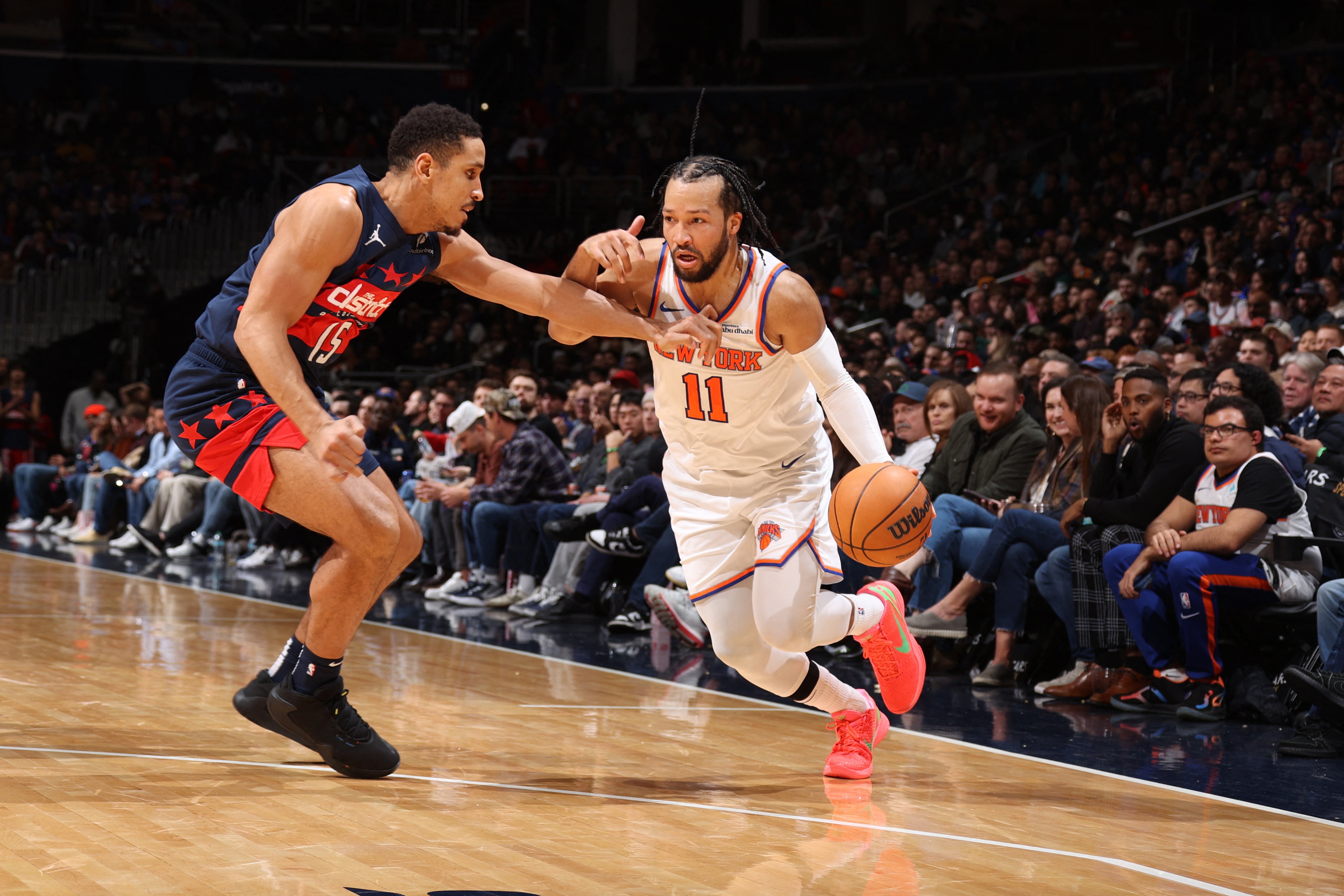 Brunson’s 55 power Knicks past Wizards